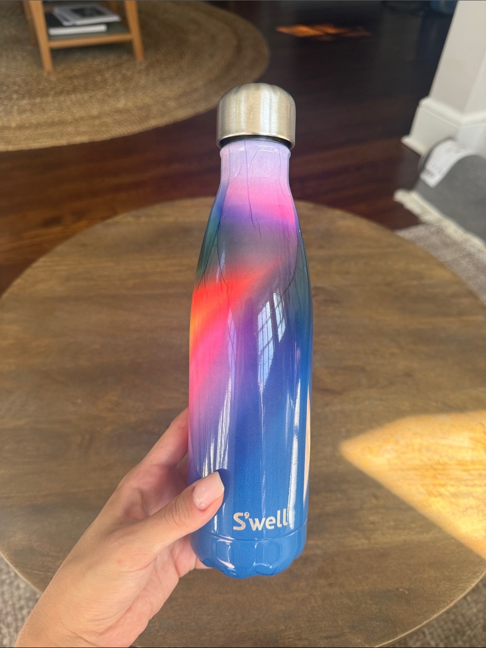 Colorful Rainbow S'well Water Bottle